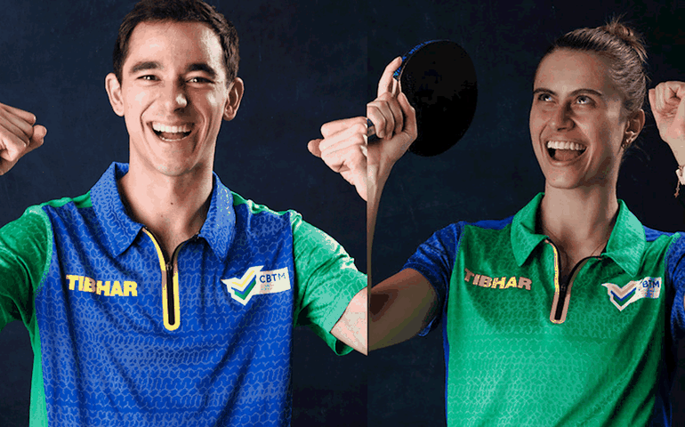 Tênis de mesa: Calderano e Takahashi avançam à 3ª rodada do Mundial