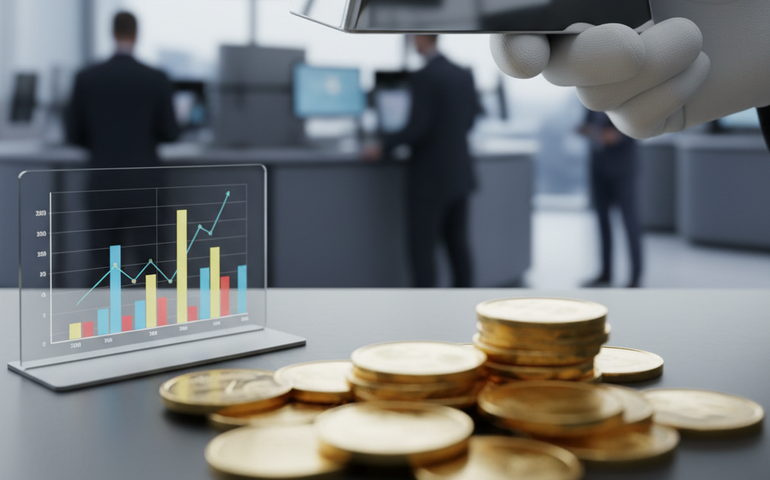 Ouro avança com busca por segurança; prata dispara mais de 5% e atinge novo recorde