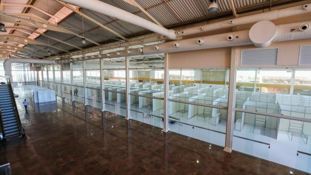 Com 150 leitos clínicos para tratar Covid-19, Hospital de Campanha abre nesta quinta