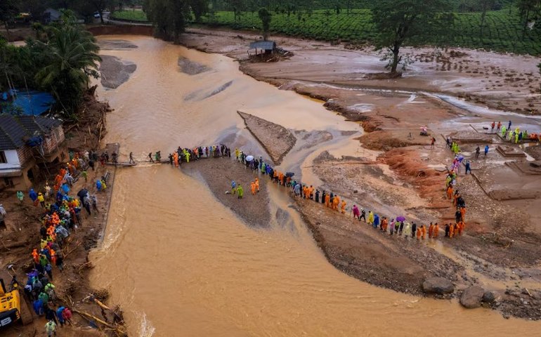 sobe para 167 o número de mortos após deslizamentos de terra; 191 estão desaparecidos