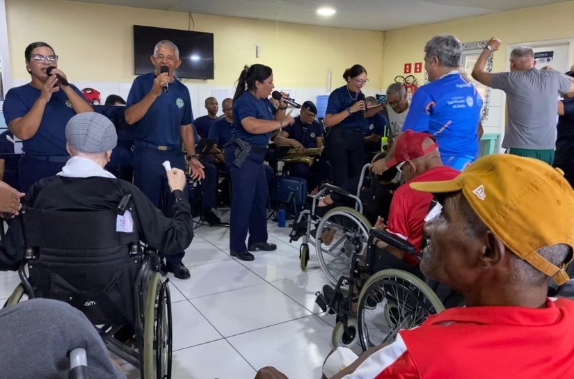 Semsc realiza nova edição da Ação do Idoso em abrigo no Centro de Maceió