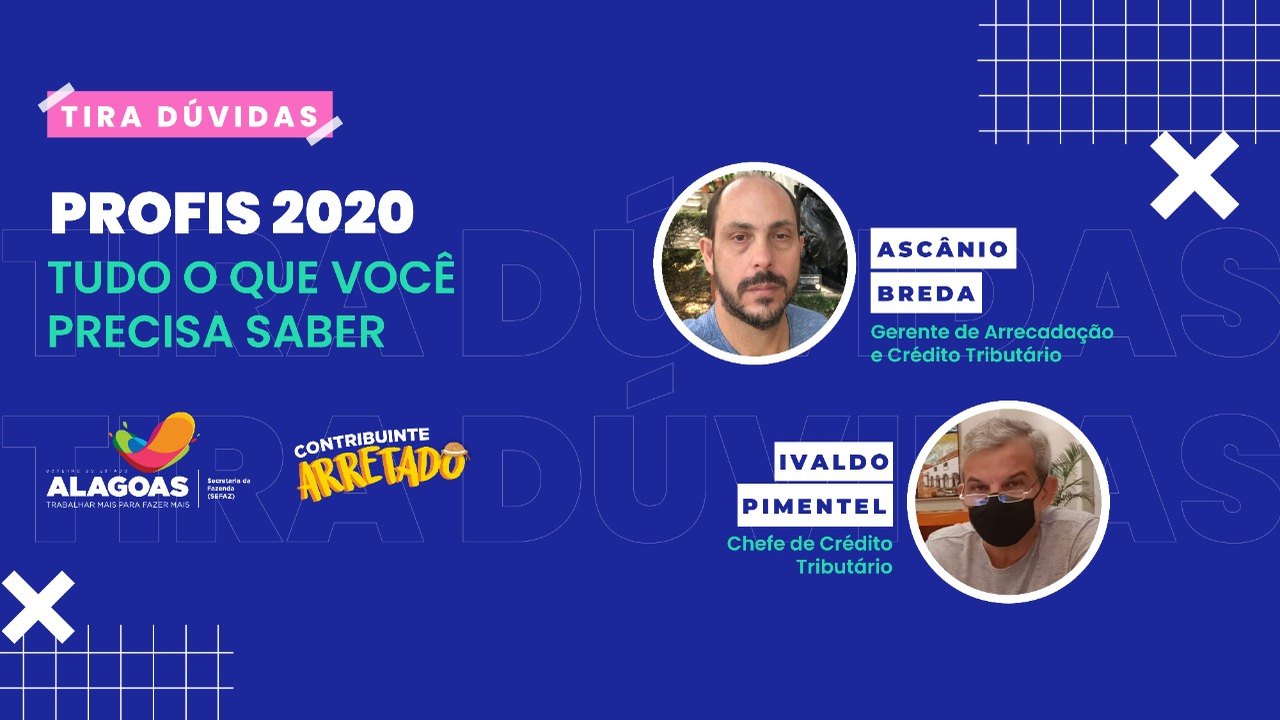 Sefaz-AL realiza live para tirar dúvidas sobre o Profis 2020