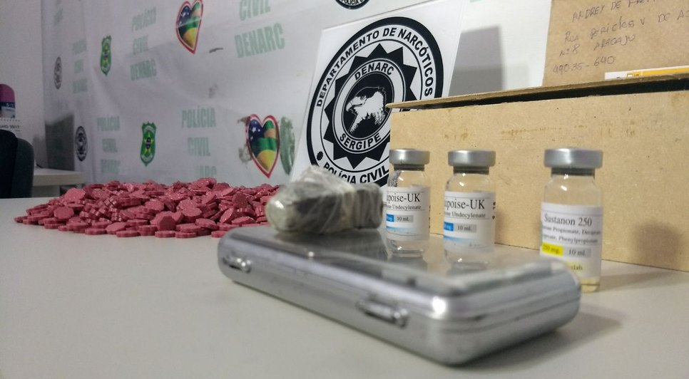 droga sintetica apreendida