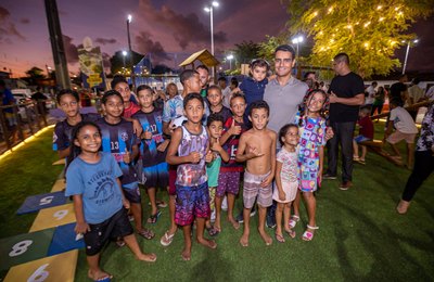 Prefeito JHC entrega Praça do Cruzeiro, no Vergel, e garante mais um espaço de lazer na região