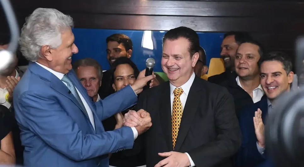 Ronaldo Caiado e Gilberto Kassab. / Foto: Assessoria.
