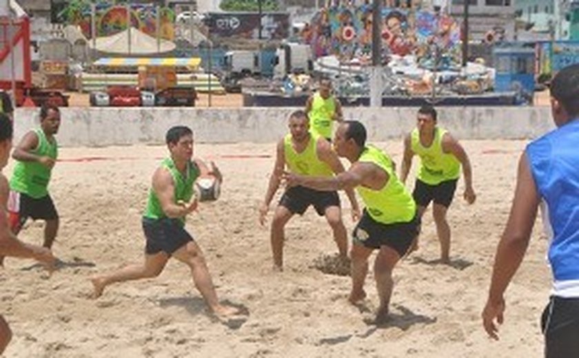 Rugby ganha visibilidade nas areias de Arapiraca