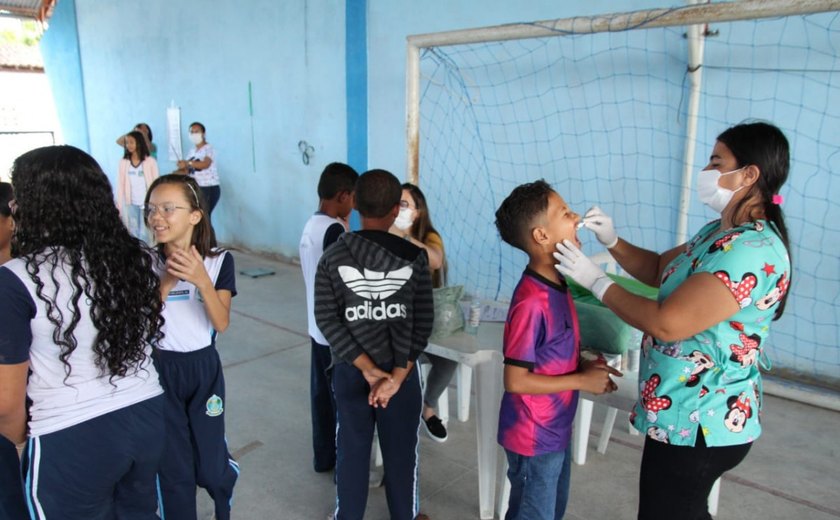 Programa Saúde na Escola leva ações de cuidados com a Saúde para a Escola Cláudio Daniel