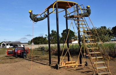 Grupamento Aéreo de Alagoas ganha plataforma de treinamento