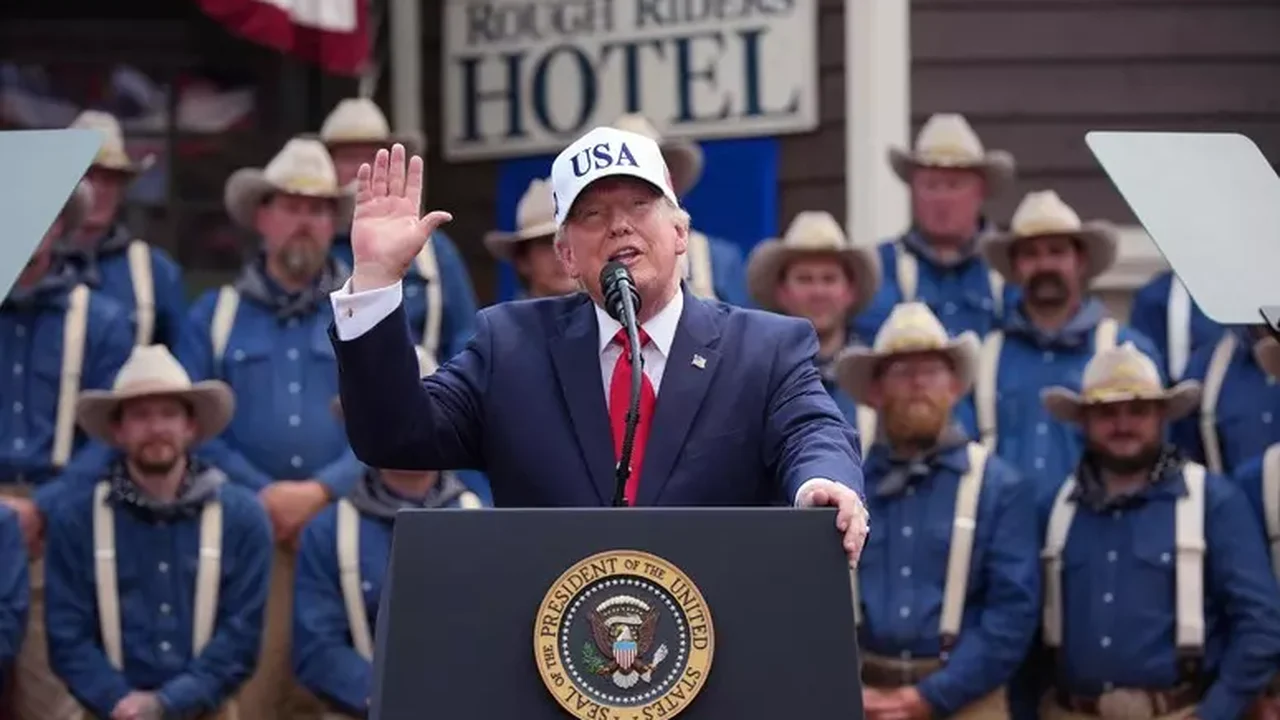 Trump sugere 'ménage à trois' com os próprios filhos