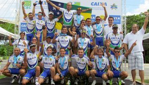 Seleção Sergipana de Ciclismo - Vicecampeã - Copa NE de Ciclismo 2014.JPG