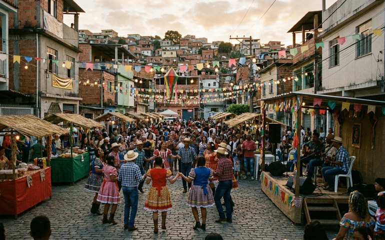 Arraiá do Alemão chega à 9ª edição com música, quadrilhas e comidas típicas
