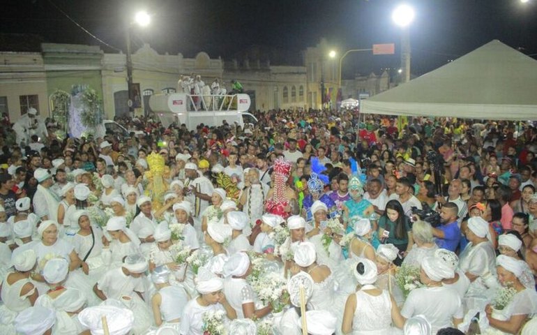 Lavagem do Rosário movimenta Sexta-feira de Carnaval em Penedo