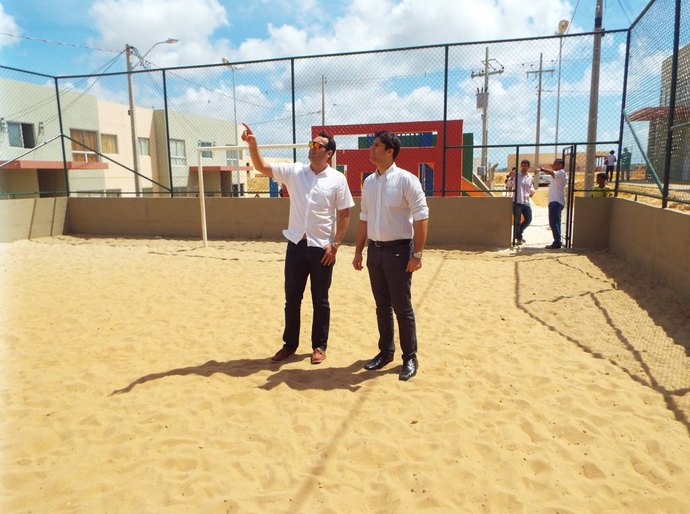 Secretário de Esportes faz visita ao Parque do Caetés