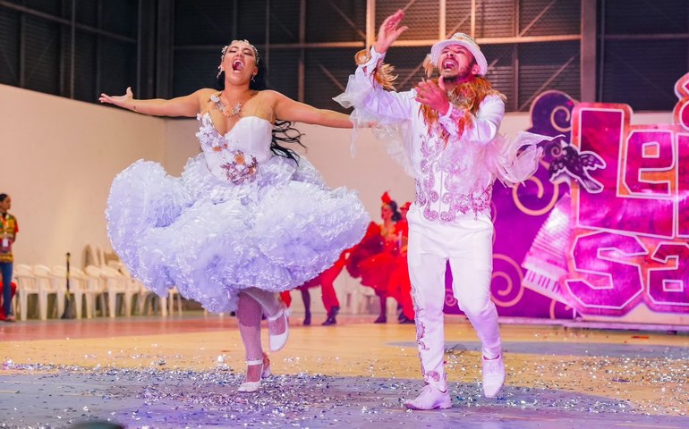 Quadrilhas encantam público em Arapiraca com espetáculo que revela show à parte vindo dos bastidores