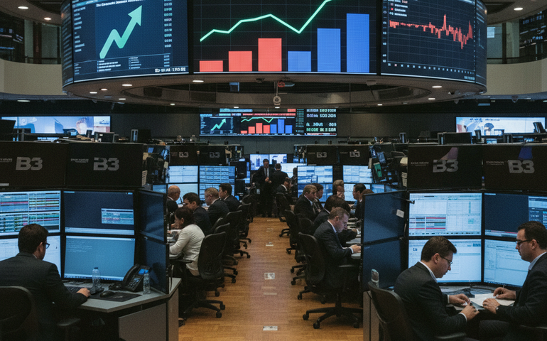 Taxas futuras de juros sobem após IBC-Br mais forte e influência dos Treasuries