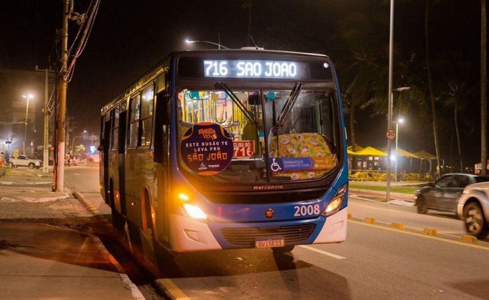 Ônibus de graça para o São João Massayó