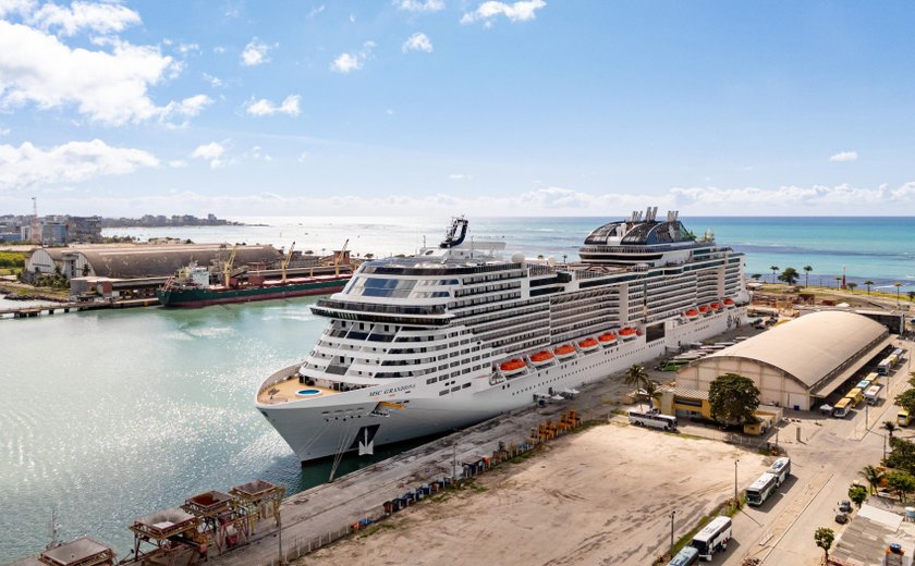 Temporada de cruzeiros 2024/2025 é encerrada com recorde histórico em Maceió
