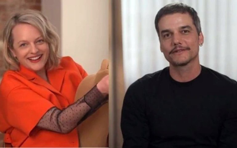 Elisabeth Moss e Wagner Moura viraram amigos após série da Apple TV+