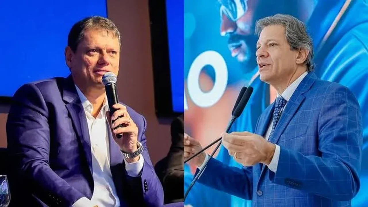 Haddad critica ausência de Tarcísio em debate