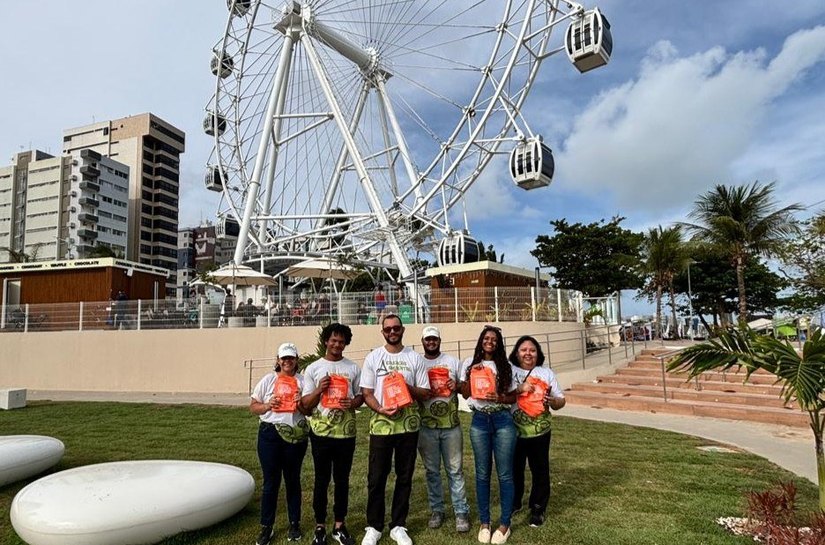 Alurb leva Projeto Praia Limpa para a Abertura do Natal de Todos Nós