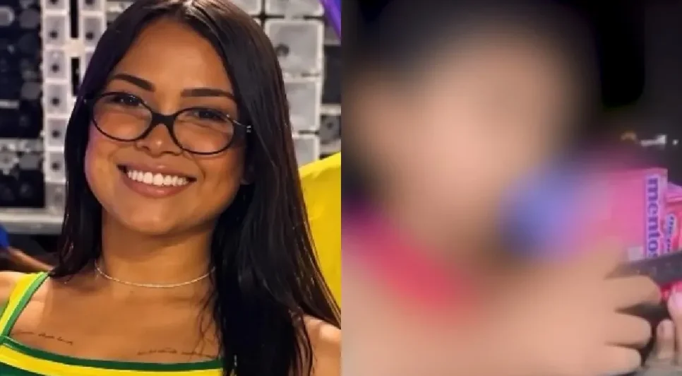 Influenciadora Valéria Diniz expôs criança em vídeo em Fortaleza / Foto: Reprodução