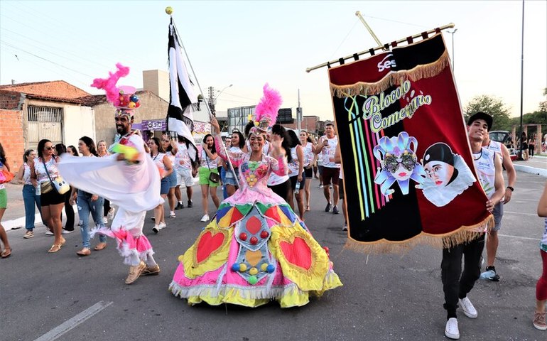 Bloco do Comerciário participa de programação carnavalesca em Arapiraca