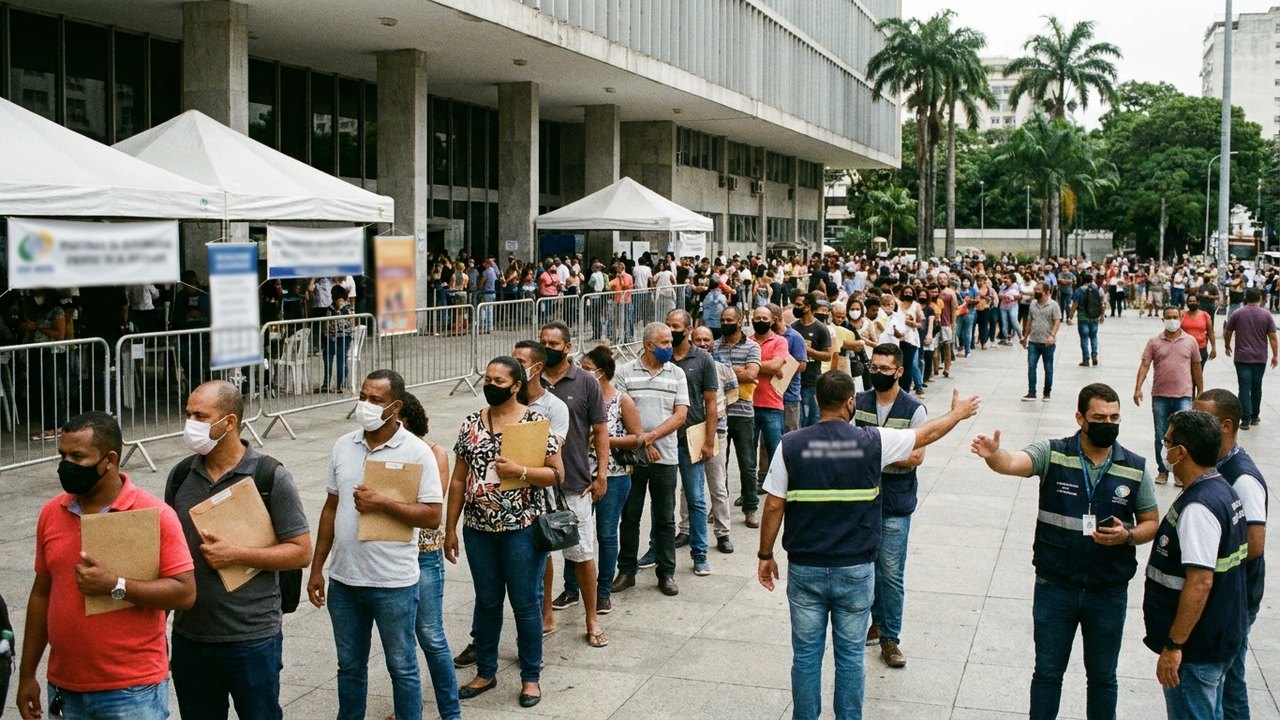 Mutirão do INSS abre 1.605 vagas de perícias médicas e avaliações sociais no Rio neste fim de semana