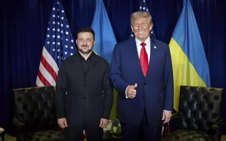 Zelensky conversa com Trump pelo 2º dia seguido