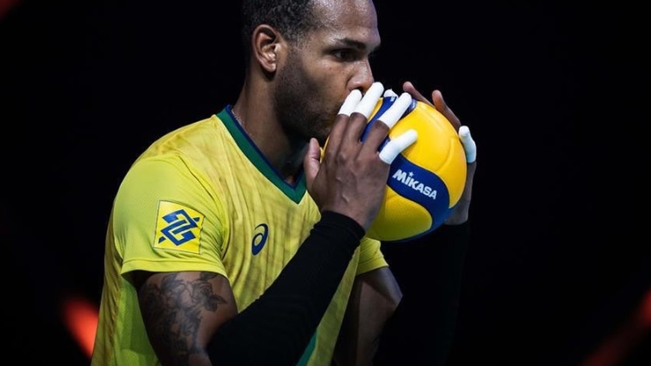 Com dores nos joelhos, Leal pede dispensa e não defende o Brasil no Pré-Olímpico de Vôlei