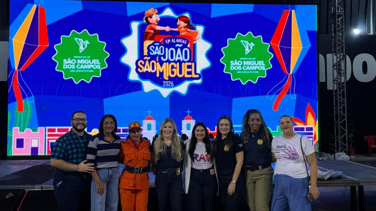 Polícia Civil de Alagoas garante segurança das mulheres no São João de São Miguel dos Campos