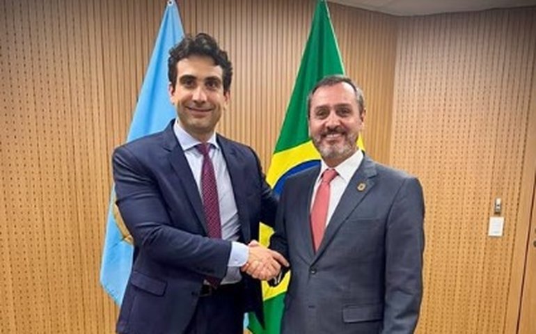 PF publica foto de Galípolo e Andrei Rodrigues após reunião