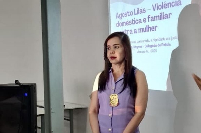 PCAL participa de palestra sobre enfrentamento à violência doméstica