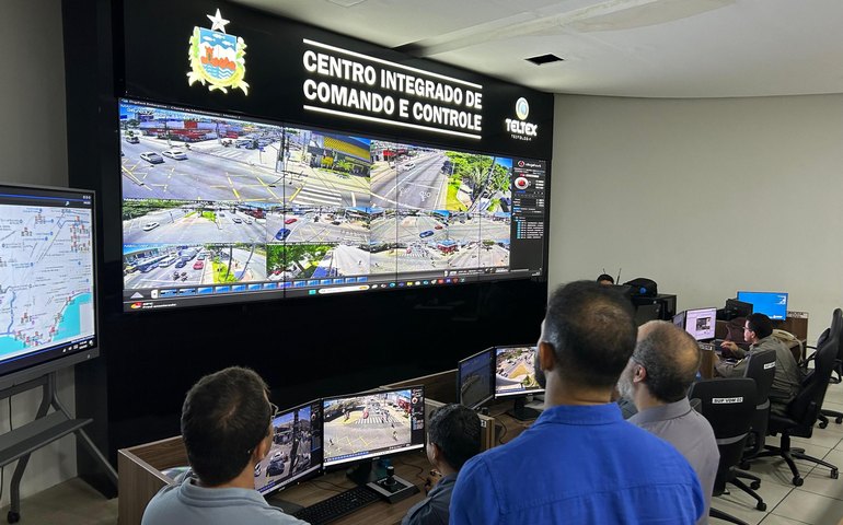 Sistema de videomonitoramento da SSP atrai técnicos do governo de Rondônia
