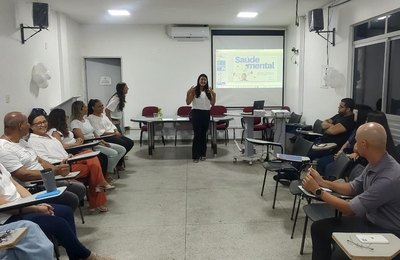 Samu de Maceió promove reflexão sobre saúde mental de profissionais, em evento do Janeiro Branco