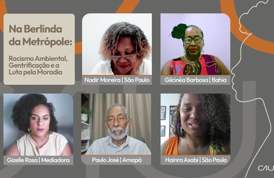 Racismo ambiental e direito à cidade são pontos de discussão para arquitetos