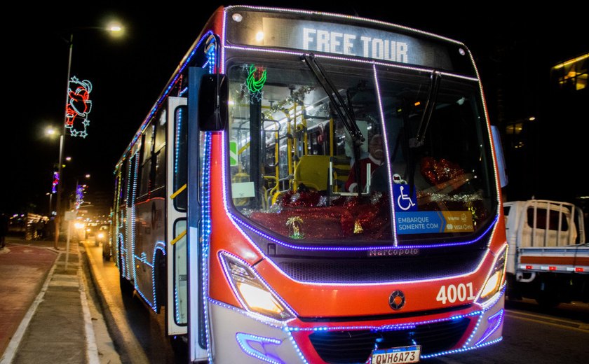 Viagens do ônibus Free Tour Natal Massayó serão suspensas no sábado (31) e domingo (1)