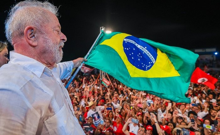 O candidato à presidência, Luiz Inácio Lula Da Silva 