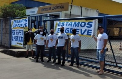 Trabalhadores dos Correios em Alagoas iniciam greve por tempo indeterminado