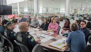Reunião de segurança saúde / Foto: SES