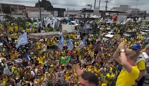 Flávio Bolsonaro encerra agenda em Alagoas com motociata e encontro com empresários em Arapiraca - Foto: Reprodução
