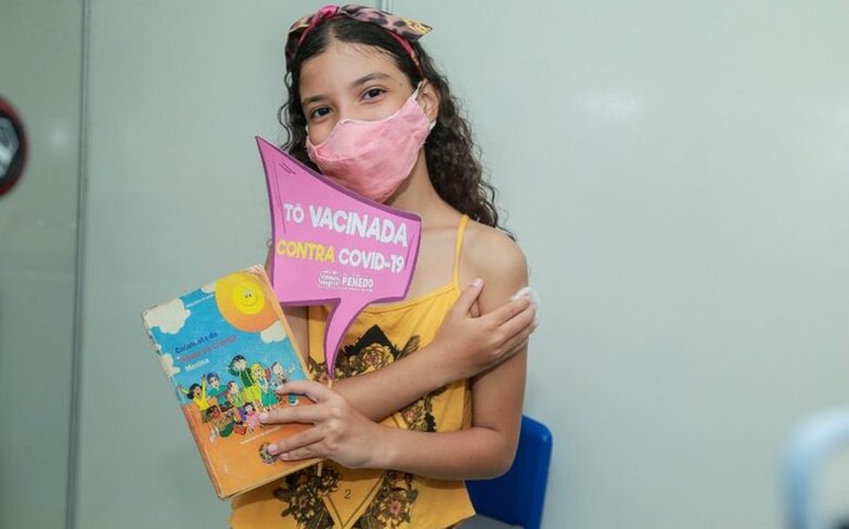 Vacina contra Covid está liberada para crianças com idade de 5 a 11 anos em Penedo