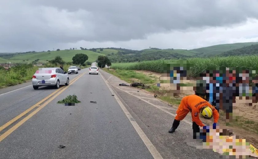 Homem morre em acidente entre um carro e uma moto em São José da Laje