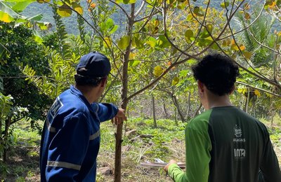 Agricultores beneficiados pelo Programa Estadual de Pagamento por Serviços Ambientais recebem vistorias do IMA