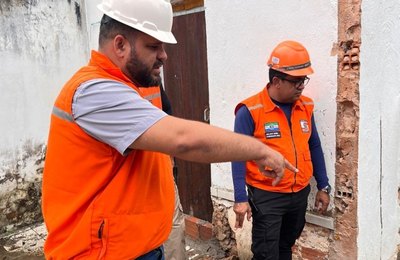 Entenda como a Defesa Civil de Maceió identifica riscos durante uma vistoria em imóveis