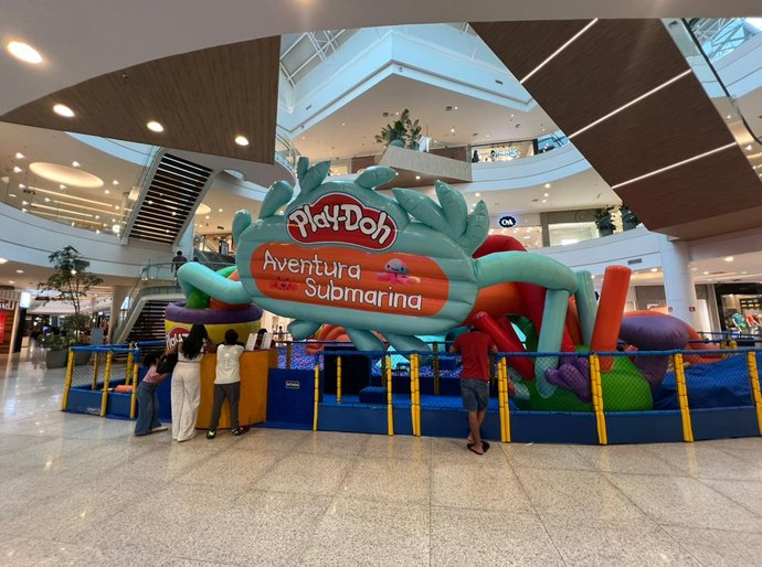Parque Shopping anuncia programação especial de férias com circuito Play-Doh e atrações para toda a família