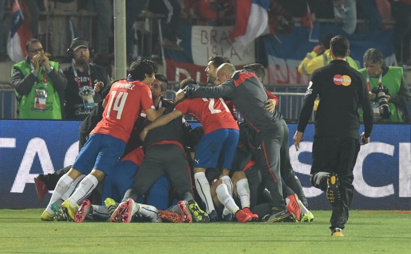 Chile é campeão pela primeira vez da Copa América