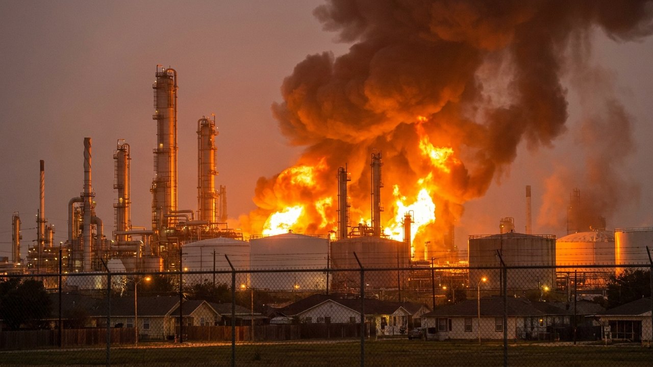Chamas altas em polo petroquímico assustam moradores do ABC