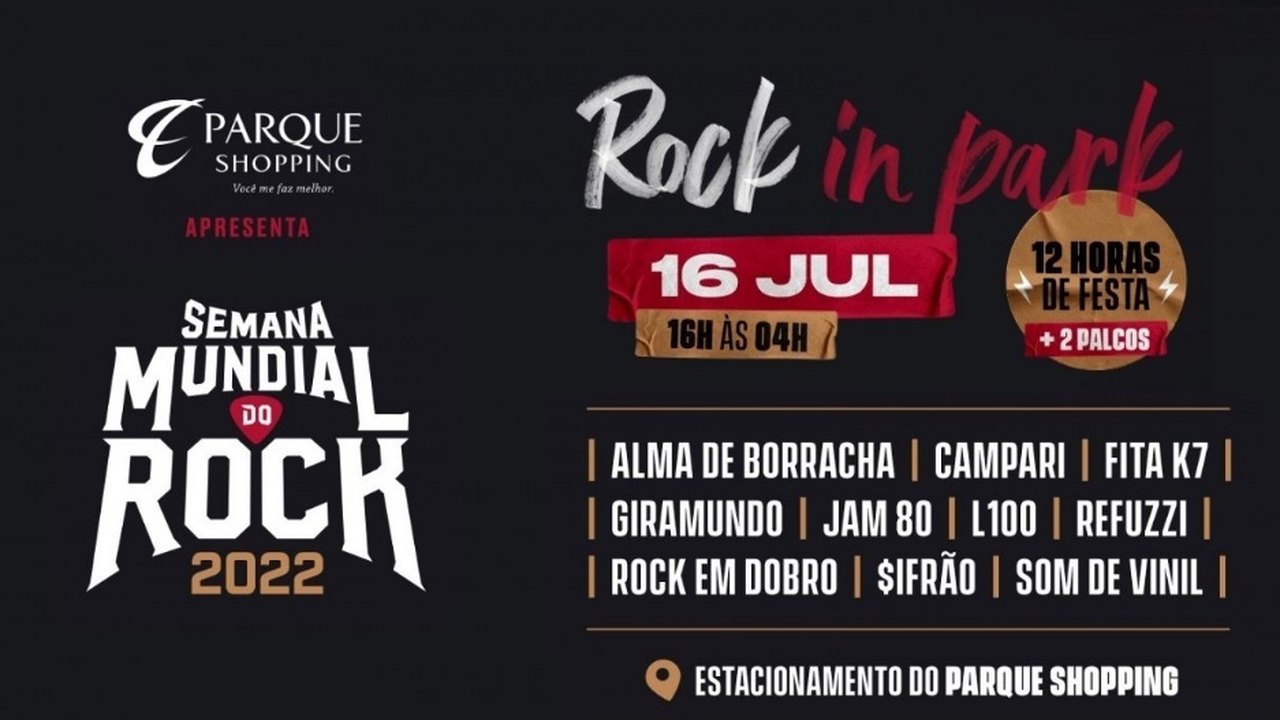 Rock in Park celebra o rock’n’roll com shows de bandas alagoanas