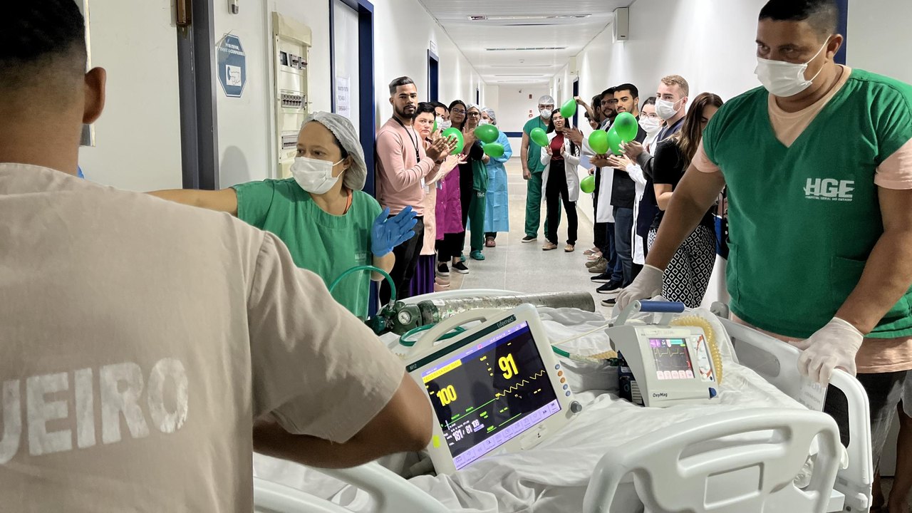 Mais uma captação de órgãos é feita no HGE para diminuir a lista de espera por transplantes no Brasil