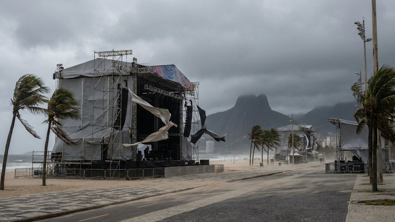 Programação do festival Doce Maravilha e outros eventos são cancelados em meio à previsão de ventania no Rio